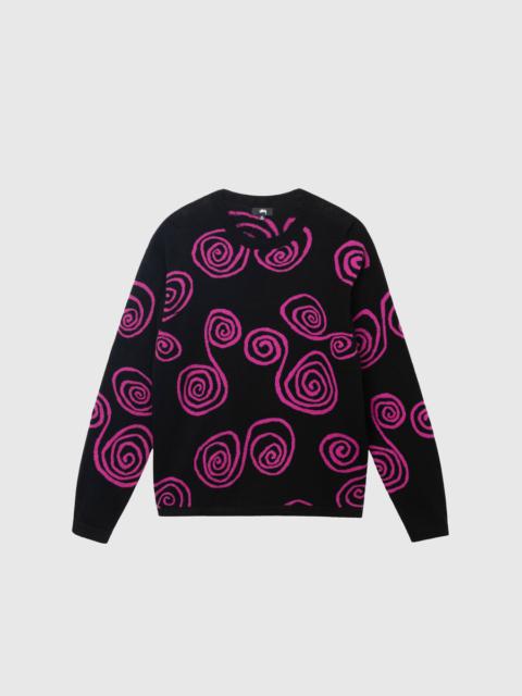 Stüssy HAND DRAWN S SWEATER | REVERSIBLE