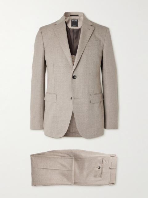 ZEGNA Wool-Gabardine Suit