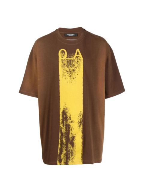 A-COLD-WALL* Plaster graphic-print cotton T-shirt