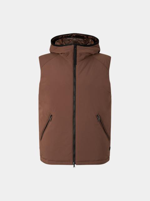 BOGNER Clion lightweight down vest in Brown