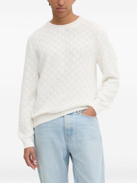 HUGO checked sweater