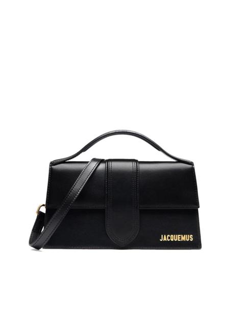 JACQUEMUS Jacquemus Le Grand Bambino Bag - Gold Logo