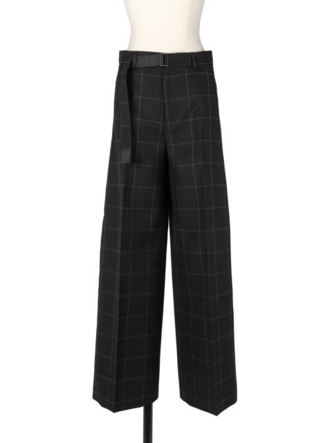 Windowpane Pants