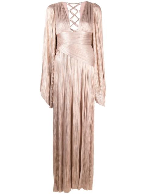 MARIA LUCIA HOHAN Alana pleated gown