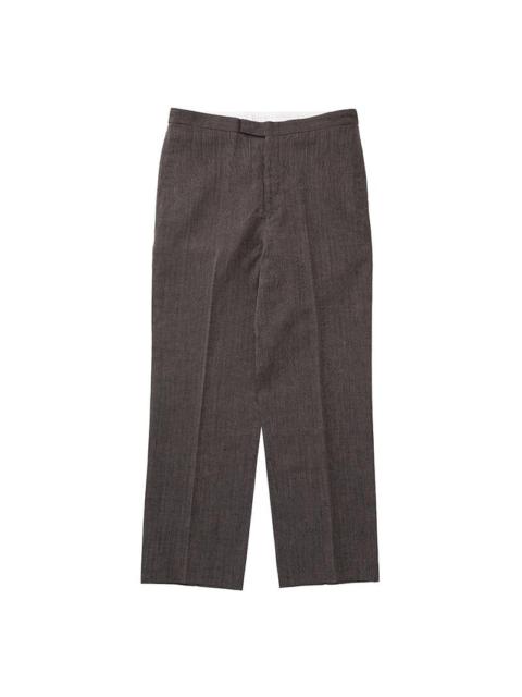 visvim WIDE SLACKS SANTOME CHARCOAL