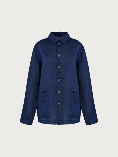 SLEEPER SLEEPER unisex linen shirt