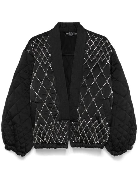 PatBO hand-beaded quilted jacket