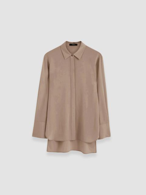 JOSEPH Bold Crepe de Soie Silk Blouse