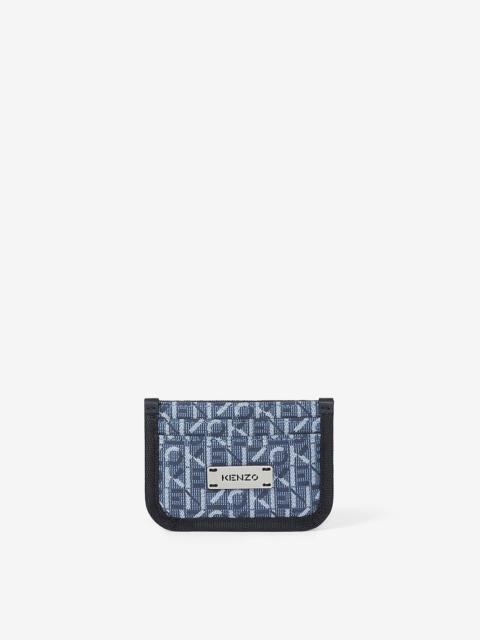 KENZO Courier jacquard card holder