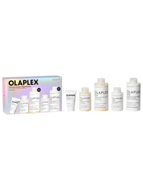 Olaplex The Iconic Treatment, Shampoo & Conditioner, & Hair Repair Routine Set