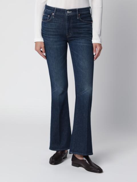 MOTHER The Weekender jeans in dark blue washed denim
