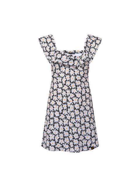 Louis Vuitton Daisy Print Twist Insert Dress