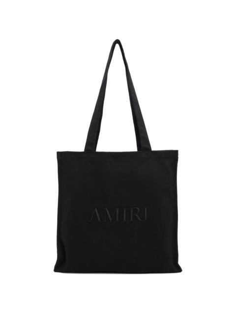 AMIRI Black 'Amiri' Canvas Tote