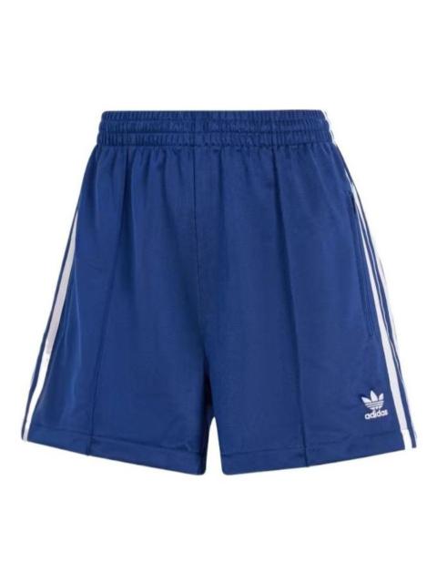 adidas (WMNS) adidas Firebird Shorts Asia Sizing 'Navy White' IP2958