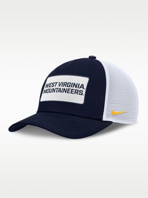 Nike West Virginia On-Field Rise Men's Nike College Trucker Adjustable Hat