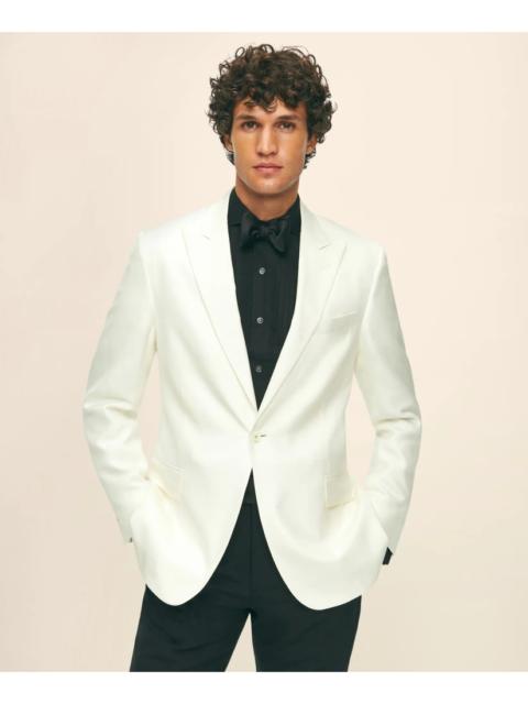 Brooks Brothers Black Fleece Peak Lapel Dinner Jacket in Silk Dupioni