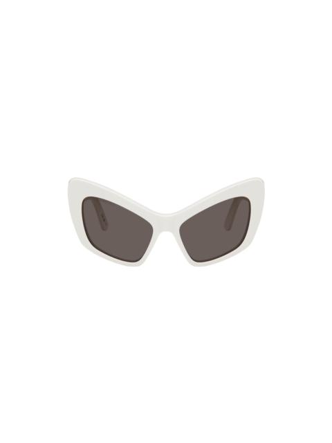 White Monaco Sunglasses