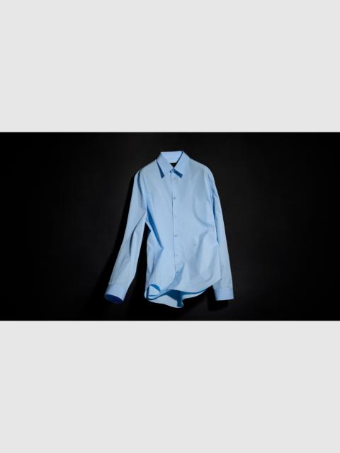 GUCCI Piece dyed cotton poplin shirt