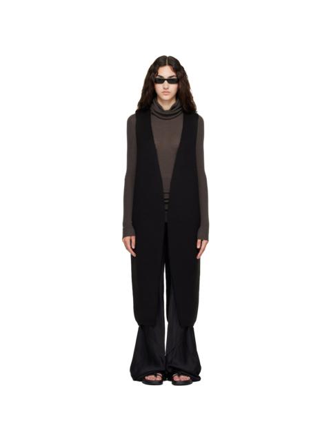 Rick Owens Black Tower Cyclops Vest