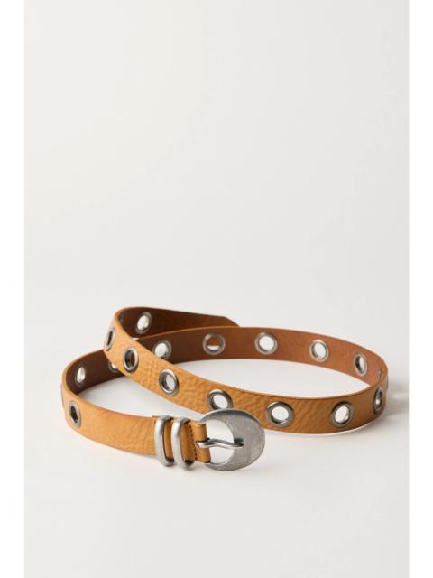 FREE PEOPLE Rosebowl Grommet Belt