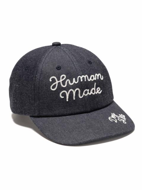 Human Made 6 Panel Denim Cap Indigo