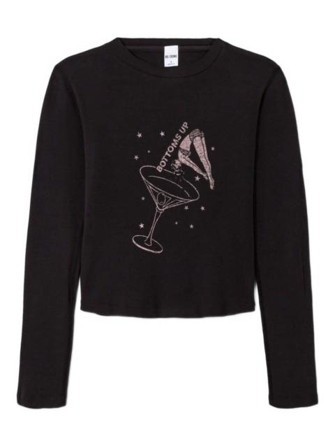 RE/DONE 90s "Bottoms Up" long-sleeve T-shirt
