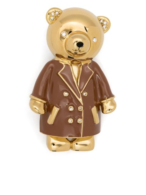 Max Mara Max Mara Teddy Bear Metal Brooch