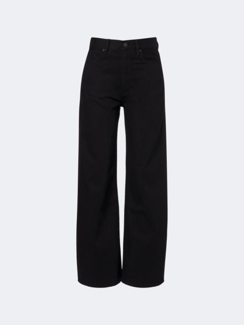 FRAME Bow wide-leg jeans