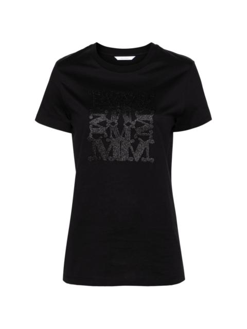 Max Mara logo-embroidered cotton T-shirt