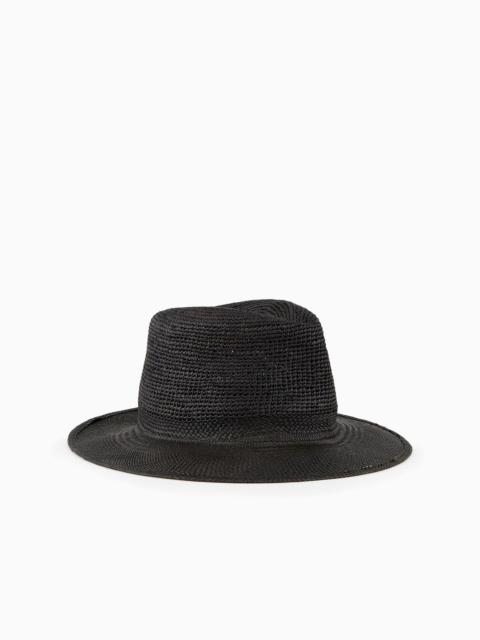 GIORGIO ARMANI Plaited straw hat