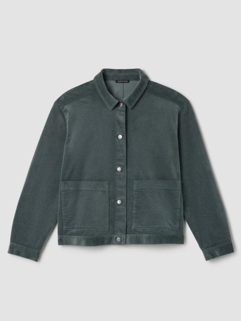 EILEEN FISHER Organic Cotton Stretch Corduroy Jacket