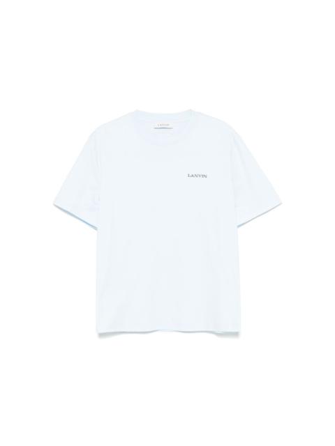 Lanvin logo-embroidered T-shirt