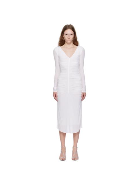 White Laly Midi Dress