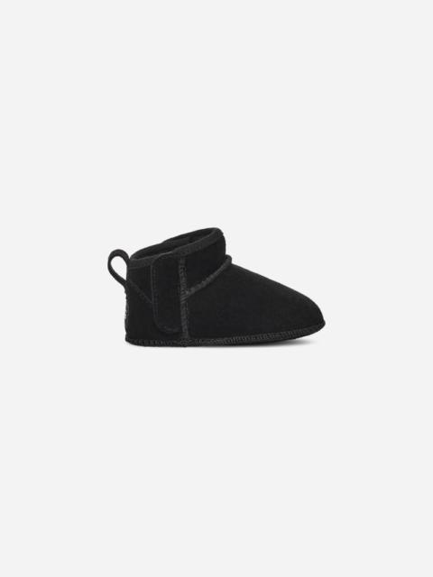 UGG ® Infants' Classic Ultra Mini Suede Classic Boots in Black