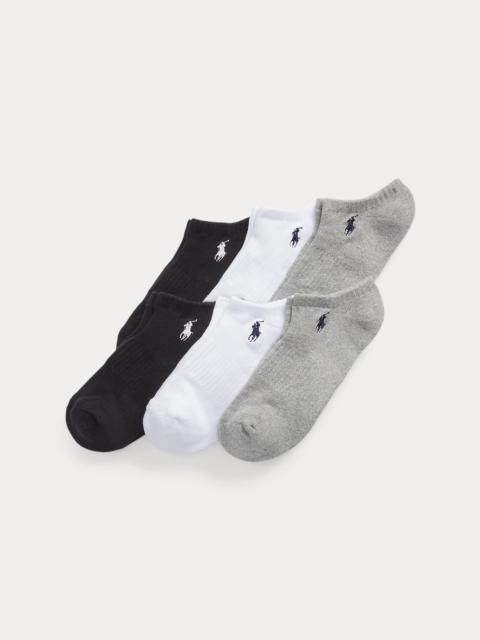Polo Ralph Lauren Cotton-Blend Low-Cut-Sock 6-Pack