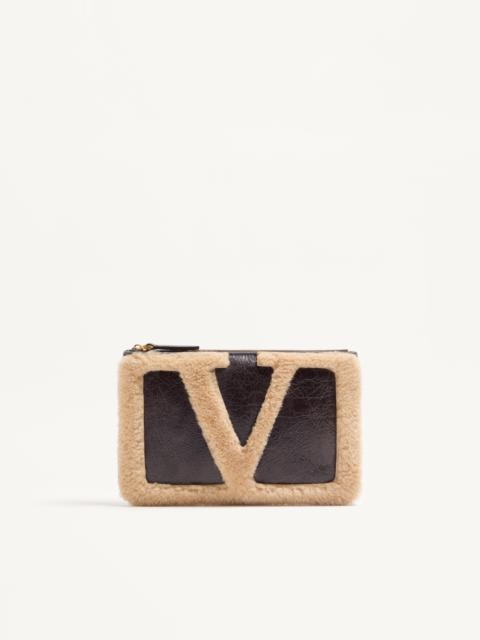 Valentino VALENTINO GARAVANI VIVA SUPERSTAR SHEEPSKIN CLUTCH