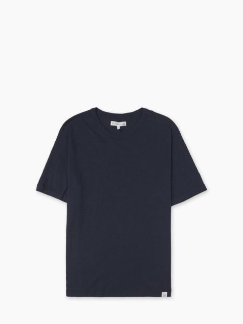 Merz b. Schwanen MERZ B. SCHWANEN SCT04 T-SHIRT DEEP BLUE