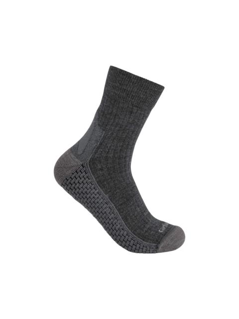 Carhartt Carhartt Force® Grid Midweight Merino Wool Blend Quarter Sock