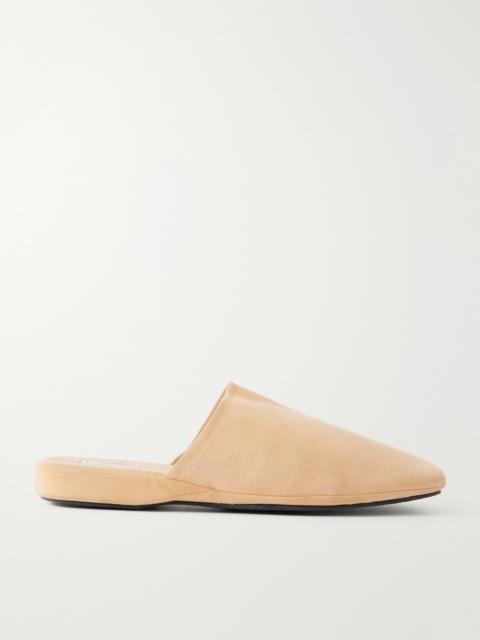 Calvin Klein Collection Suede Slippers