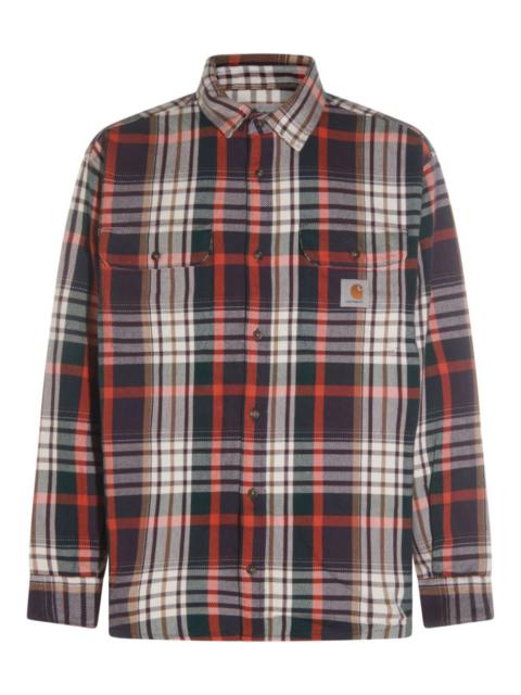 Carhartt buttoned plaid shirt