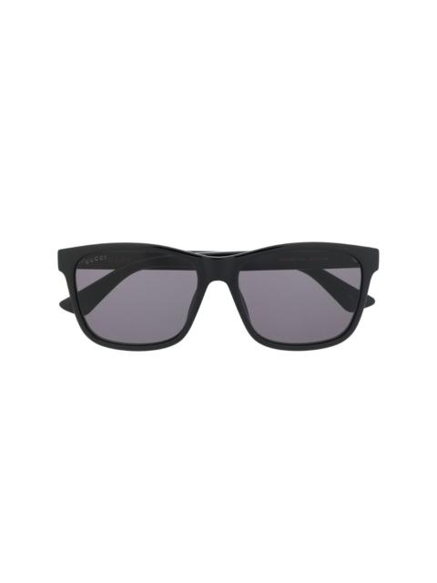 GUCCI tinted square-frame sunglasses