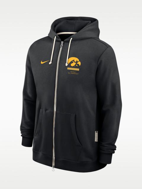 Nike Iowa Sideline Standard Issue Men's Nike Dri-FIT College Full-Zip Hoodie