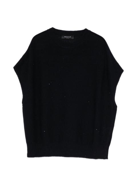 FABIANA FILIPPI perforated knitted top