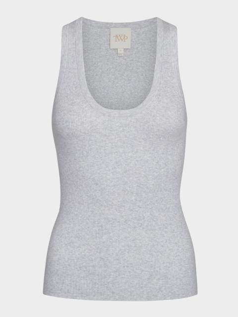 TWP Ribbed Wool Tank Top