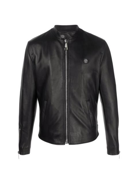 PHILIPP PLEIN Icon Plein biker jacket