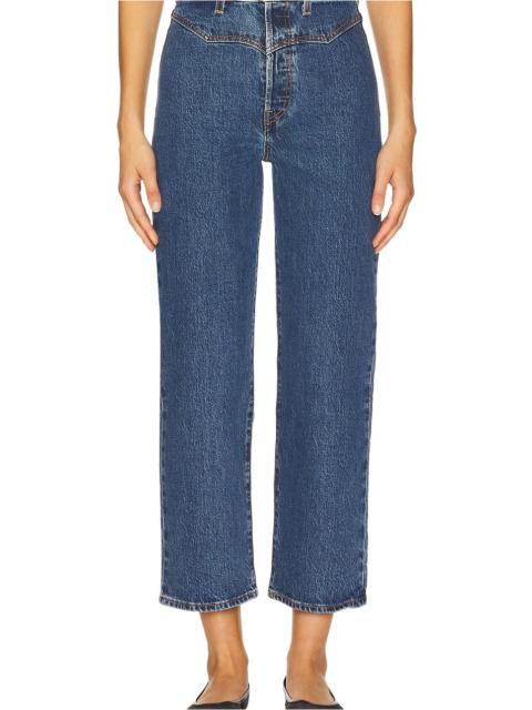 Levi's Ribcage Western Yoke Jeans