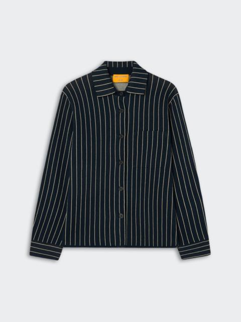 GUEST IN RESIDENCE Pinstripe Work Shirt
