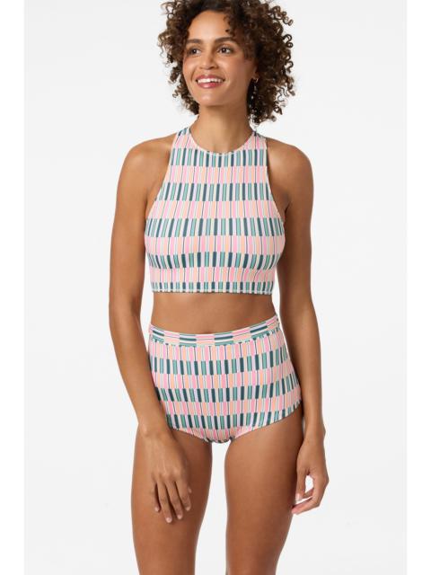 O'Neill Performance Surf Glenwood High Neck Printed Active Top