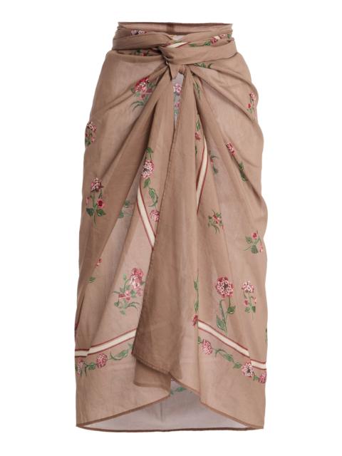 Agua by Agua Bendita Lavanda Quebrada Pareo brown