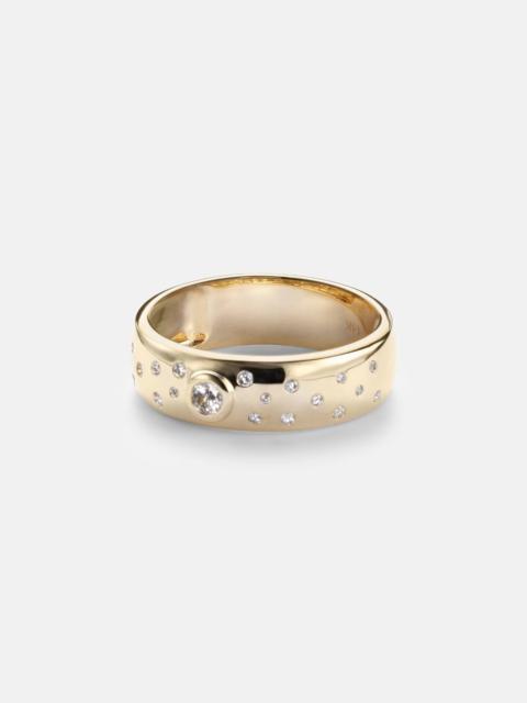 ROXANNE FIRST 14kt gold ring with diamonds